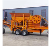 Industrial Mobile Crusher Plant - High-Efficiency Crushing Unit for Quarry Stone Production