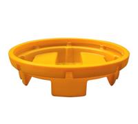 Industrial Modular Spill Containment Pallet - Leakproof Yellow & Black Polyethylene Platform for Warehouse, Ga Wall Rac, Oil Spill ment, Heavy-Duty Sto Solut