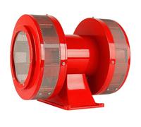 Industrial Motor Alarm Bell, 180 Db High Decibel Loud Horn, Emergency Sound Buzzer Air Raid Siren for Factory, Residential Area, Electronic Alarm Security System