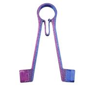 Industrial Multimeter Probe Holder Mounting, Purple | Universally Design Positioning Tool Part for Commercial Applications Compatible for Various Testing Devices