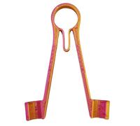 Industrial Multimeter Probe Holder Mounting, Red, D | Universally Design Positioning Tool Part for Commercial Applications Compatible for Various Testing Devices
