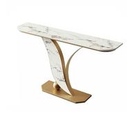 Industrial Narrow Long Entryway Table with Storage, Metal Base Sofa Accent Hallway Table for Living Room, Entrance Foyer