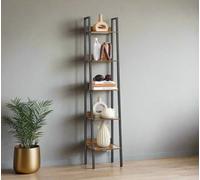 Industrial Narrow Shelving Unit Kitchen Storage Shelf Vintage Tier Display Rack