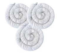 Industrial Oil Absorbent Sock Water Repellent Polypropylene Net Boom Professional Oil Only Absorbent for Spill Kits Spill Cleanup and Leak Containment 9m-Pack of 3