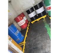 Industrial Oil Spill Collection Tray Modular Spill Platform for 1-Piece Drum Leaks Durable Polyethylene Containment Pallet Heavy-Duty Oil Collection Solution
