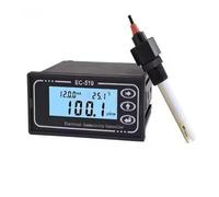 Industrial Online Conductivity Meter, Pure Water TDS/EC Meter Conductivity Sensor EC-510(EC-510-2000uS-SS-1.0)