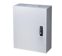 Industrial Outdoor Electrical Box, Waterproof & Secure with Removable Back Plate & Key Lock for Wiring & Control Systems