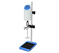 Industrial Overhead Stirrer Mixer, Digital Auto Stirrer with Timer & Speed Adjustment, 150-3000RPM, High-Speed with Stainless Steel Stirring Rod, 20L Capacity
