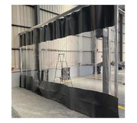 Industrial Partition Curtains | Partition The Space Quickly | Easy To Clean | Work Areas In The Garage | Exterior Vinyl Panels | Windscreen Terrace(2.7x2.2M)