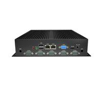 Industrial PC Without Fan, Mini PC, I3 6100U, Windows XP/11 or Linux Ubuntu, VGA, HDMI, Dual LAN, 6 x COM, 6 x USB, 8GB RAM 128GB SSD