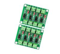 Industrial PC817 Optocoupler Isolation Board Voltages Converters Module Compatible for Microcontroller Applications Potential Processor Module