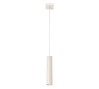 Industrial Pendant Light LAGOS 1 Steel Beige GU10 LED SOLLUX LIGHTING