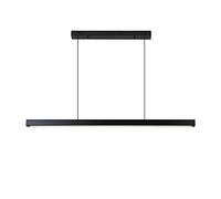 Industrial Pendant Light Long Strip Pendant Light Minimalist Linear LED Hanging Lamp Modern Aluminium Chandelier Ceiling Fixture for Kitchen Island Office Dining Room Billiard Table Hanging Ceiling La
