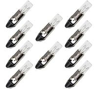 Industrial Performance 120PSB, 3 Watt, T2, Slide Base (TS5) Base Light Bulb (10 Bulbs)