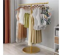Industrial Pipe Clothing Rack | Heavy Duty Metal Garment and Drying Stand | Floor Hanging Solution for Clothing Storage