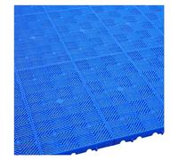 Industrial Plastic Drum Containment Container for Spill Management Indoor/Outdoor Use Easy to Stack Blue (Pack of 5 Size: 90x30x3 cm)