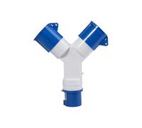 Industrial Plug 16A32A Y-Type Multi-Function Three-Way Branch Socket Waterproof Three-Phase Electricity(1012)