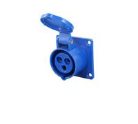 Industrial Plug and Socket Connector Three-Phase Electric 3/4/5 core 16A/32A Waterproof Aviation Plug Male Connector(3 Core 32a Concealed Socket 323)