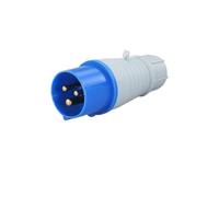 Industrial Plug and Socket Connector Three-Phase Electric 3/4/5 core 16A/32A Waterproof Aviation Plug Male Connector(3 Core 16a Plug 013)