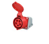 Industrial Plug and Socket Connector Three-Phase Electric 3/4/5 core 16A/32A Waterproof Aviation Plug Male Connector(5 Core 16a Surface Mounted 115)