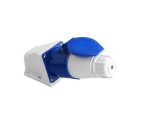 Industrial Plug and Socket Connector Three-Phase Electric 3/4/5 core 16A/32A Waterproof Aviation Plug Male Connector(3 Core 32a Surface Mounted Set)
