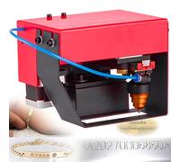 Industrial Pneumatic Dot Peen Marking Machine - Metal Label Engraving Printer for Logo, Serial Numbers, VIN Code, Chassis Number - Depth 0.01-1mm, Marking Area