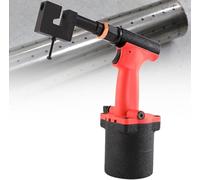 Industrial Pneumatic Hole Punch, 3.2-12mm Adjustable Air Puncher for Sheet Metal, Heavy Duty Metal Punching Tool for Iron Stainless Steel