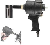 Industrial Pneumatic Hole Punching Tool for Doors, Windows, and Factory Applications, High Precision for Various Materials