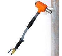 Industrial Pneumatic Scaling Hammer,Handheld Air Driven Hammer,Reciprocating Rust Remover Tool,Number of Hits 3900 Times/min,Head Diameter 25MM,for Metal Rust Removal