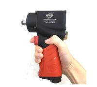 Industrial Pneumatic Tools 1/2" Inch Mini Composite Air Impact Wrench 1300NM Big Torque Twim Hammer(Rosso)