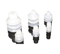 Industrial Pneumatic Vacuum Suction Cup PCG-10/15/18/20/30/40/60/90 | Industrial pneumatic vacuum suction cup, strong, durable, fits PCG-10/15/18/20/30/40/60/90.(PCG-40 X 10PCS,Blanc)