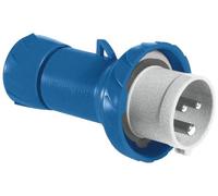 Industrial Portable Plug, Straight, 16A Mureva PKE16M723