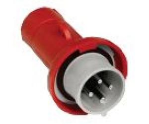 Industrial Portable Plug, Straight, 16A Mureva PKE16M734