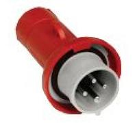 Industrial Portable Plug, Straight, 32A Mureva PKE32M734