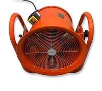 Industrial Portable Ventilation Fan Air Mover Workshop Dust Extractor Axial Metal Blower 110V Heavy Duty Commercial 12'' 300mm 16'' 400mm (16" Inches - 400mm)