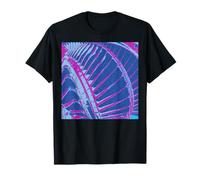 Industrial Pretty Machine Coil Spiral Downward Rock Band T-Shirt