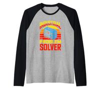 Industrial Problem Solver Engineer Maintenance Raglan Baseball Tee