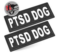 Industrial Puppy PTSD Dog Patch for Service Dog Vest - PTSD Service Dog Patches for Service Dog, Emotional Support, in Training, Service Dog in Training, and Therapy Dog Harnesses