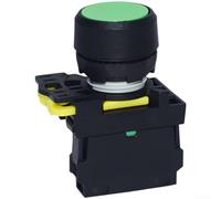 Industrial Push Button Switch ABS Plastic Head Red Green(LA115-A1-10/G)