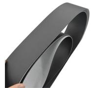 Industrial PVC Conveyor Belt Matte Black 2450 x 50 x 3 mm Perimeter 21002700 mm Durable HeavyDuty Ideal for Manufacturing and Logistics Applications