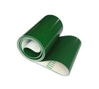 Industrial PVC Green Conveyor Belt 5MM for Packaging Production Line, 30x210cm (12x83in) - Transmission Belt for Factory, Home Use, Heavy-Duty Performance