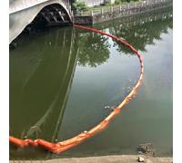 Industrial PVC Oil Boom Barrier, Effective Pollution Control for Lakes and Oceans, Traps Waterweed and Surface Debris