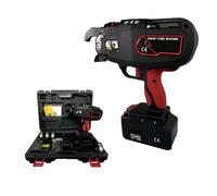 Industrial Rebar Tying Machine Heavy-Duty Cordless Tool Automatic Rebar Tie Gun 4 Wire Spools for φ0.15-1.77" Rebar Bundling and Mesh Construction