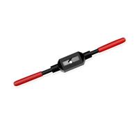 Industrial Red Grip Tap Holder Rotation Tool Adjustable Jaw Mechanism Suitable for Precise Machining Operations Workshop Tap Handle with Antislip Design