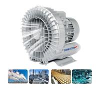 Industrial Regenerative Blower for Dust Removal, Vacuuming, and Sewage Aeration, Dual-Purpose Blowing and Suction, 220V/380V