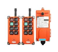 Industrial Remote Controller Switches 380V DC 12V 24V 36V Hoist Crane Control Lift Stable Signal, Rapid Response(2F1S,12 V)