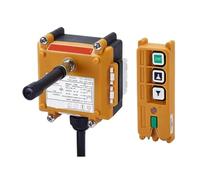 Industrial Remote Controller Switches Hoist Crane Control Lift 1 Transmitter Receiver Stable Signal, Rapid Response(100-440V AC DC)