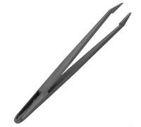 Industrial Repair Tool AntiStatic Carbon Fiber Tweezers with Unique Design and Secure Rim Lock Functionality (D)