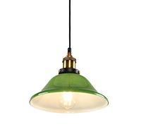 Industrial Retro 1-Light Glass Pendant Lamp Restaurant Kitchen Pendant Light Loft Barn Warehouse Adjustable Chandelier Hanging Lamp Made in China