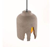 Industrial Retro Hanging Lamp Cement Pendant Light Creative Shade Kitchen Island Ceiling Suspension Lamp, Minimalist Loft Chandelier For Coffe Shop, Club, Bar, Restaurant Change for the better